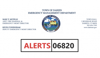 Town Emergency Management Department Alerts 06820